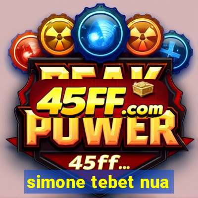simone tebet nua